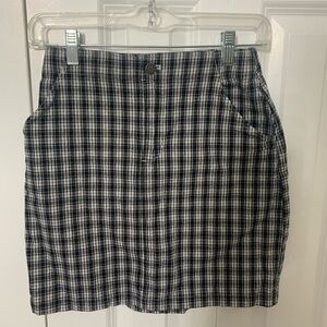 Hollister plaid skirt, ultra high-rise XS